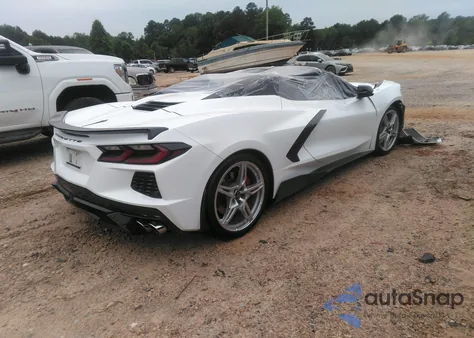 2021 Chevrolet Corvette Stingray Rwd 3Lt from USA, damaged, VIN 1G1YC3D42M5114379